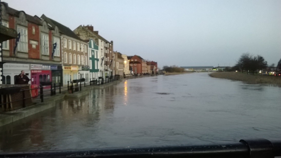 west quay high tide