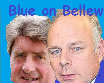 blue on bellew